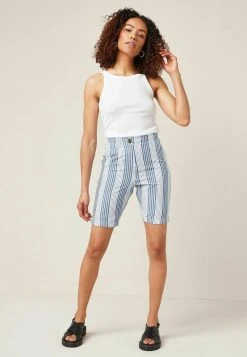 Next Shorts - Navy Blue White Stripe | Damen -Next Verkäufe 2022 c32b73913c1840948394eee9ce6298a4