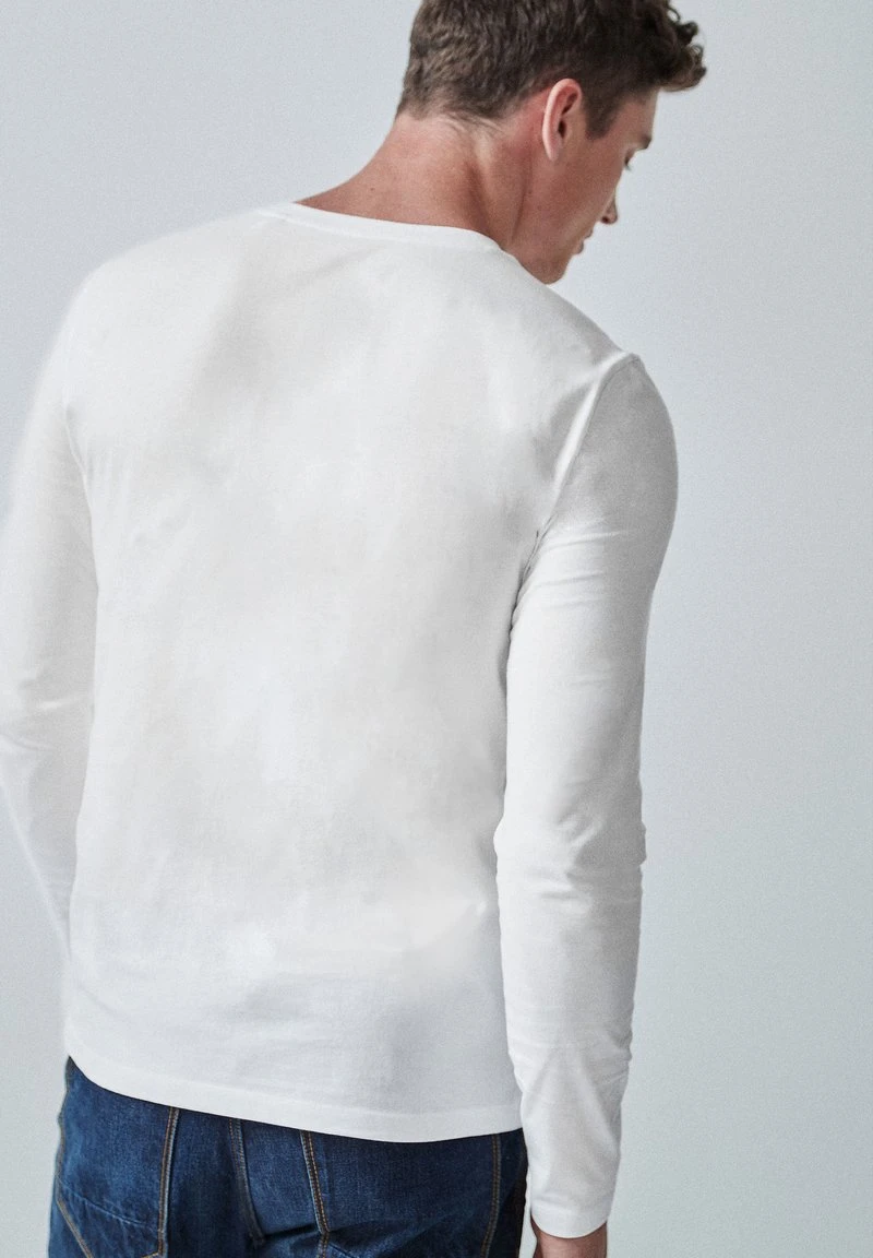 Next Herren Langarmshirt - White 2 Next Herren Langarmshirt - White – Bild 2