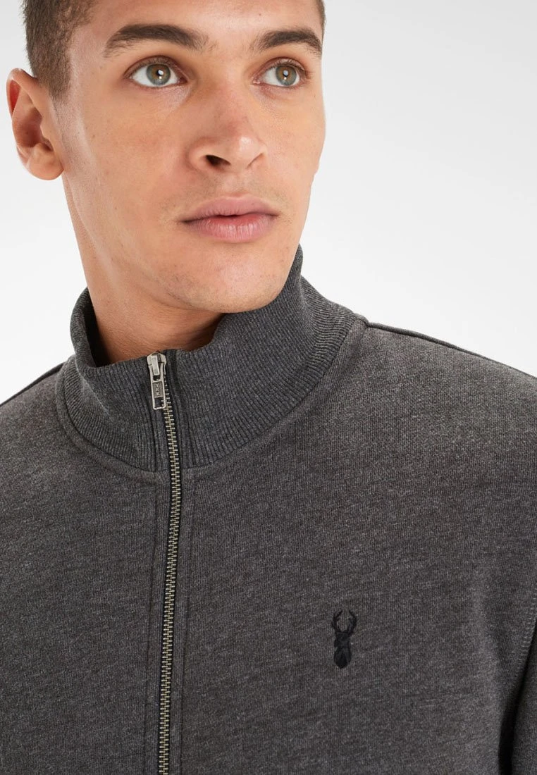 Next Herren Sweatjacke - Dark Grey 3 Next Herren Sweatjacke - Dark Grey – Bild 3