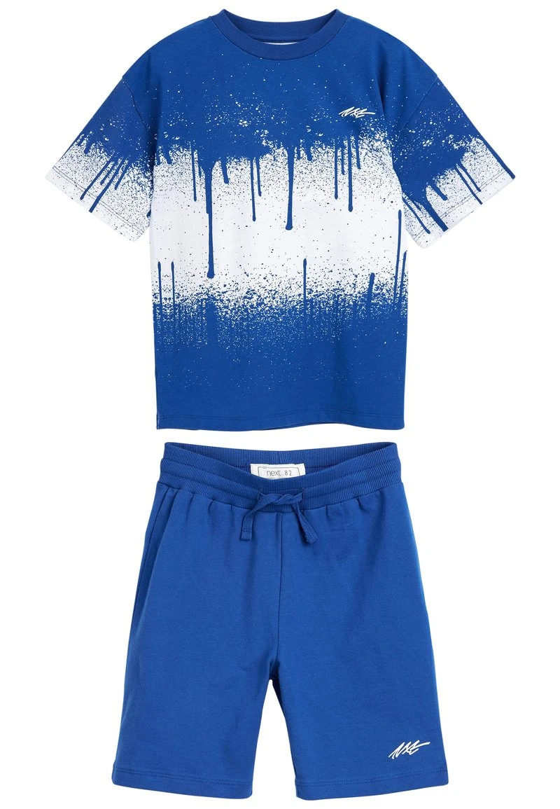 Next Kinder T-Shirt Print - Blue Grey 1 Next Kinder T-Shirt Print - Blue Grey