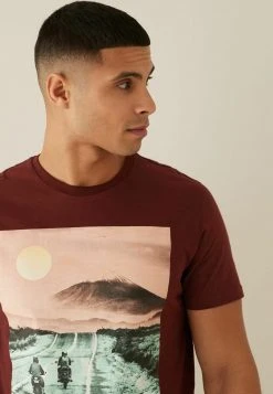 Next Herren 3 PACK - T-Shirt Print - Blue -Next Verkäufe 2022 c39b0c6e43614286ae73608c01ea8ffb