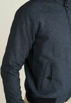 Next Herren TEXTURED HARRINGTON - Leichte Jacke - Blue -Next Verkäufe 2022 c3ce598c456542aca4a2e27f5c0c0266