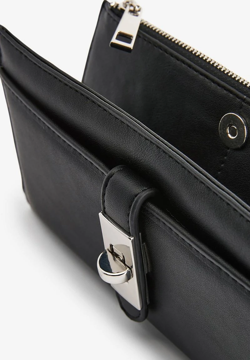 Next Damen LOCK DETAIL - Clutch - Black 3 Next Damen LOCK DETAIL - Clutch - Black – Bild 3