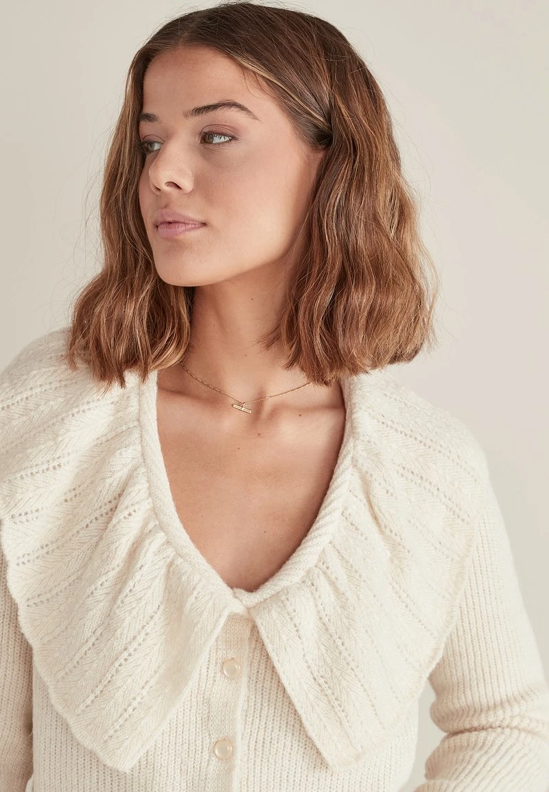 Next Damen Strickjacke - Off-white 4 Next Damen Strickjacke - Off-white – Bild 4