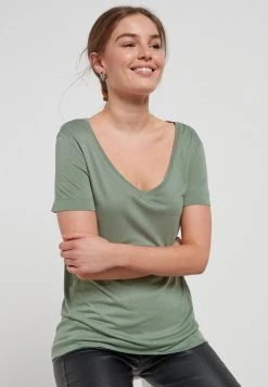 Next SLOUCH - T-Shirt Basic - Khaki | Damen -Next Verkäufe 2022 c46f72069925479b92dd18d27c33d510
