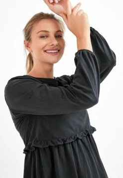 Next RUFFLE LAYER - Langarmshirt - Grey | Damen -Next Verkäufe 2022 c47814733b164d59978a6660ac2c2781