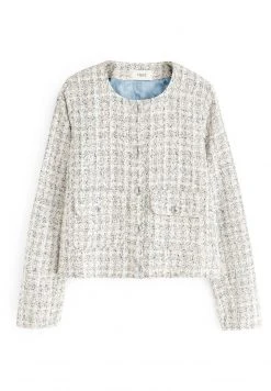 Next Damen CROPPED TWEED TEXTURED - Leichte Jacke - Monochrome -Next Verkäufe 2022 c4a0ea6ba8c1417db905143280972716