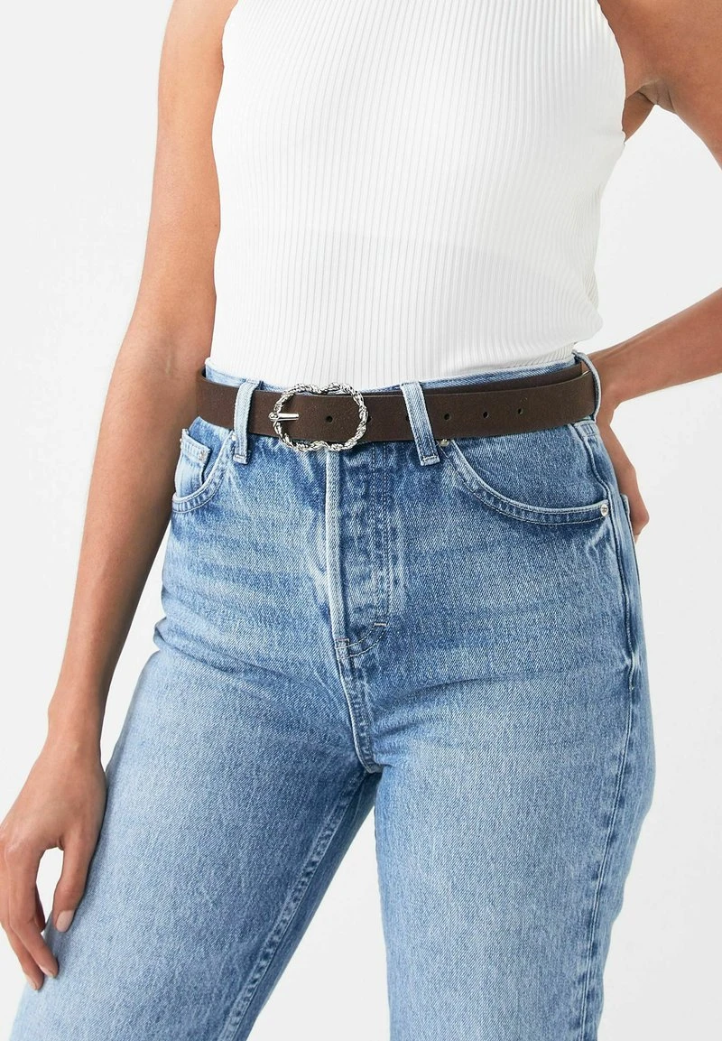 Next Damen TWIST - Gürtel - Dark Brown 1 Next Damen TWIST - Gürtel - Dark Brown