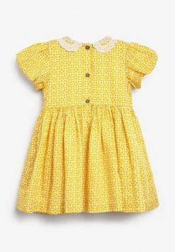 Next Kinder SHIRRED - Freizeitkleid - Ochre -Next Verkäufe 2022 c4fb4e38f6954645b1ca704cd76d1f42