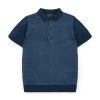 Next Kinder TEXTURED - Poloshirt - Dark Blue