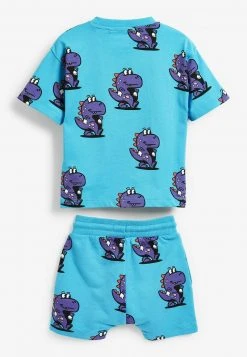 Next Kinder ALL OVER PRINTED SET - Shorts - Turquoise Blue -Next Verkäufe 2022 c56d83c9d0204a7c938e93ab74d0c2d8
