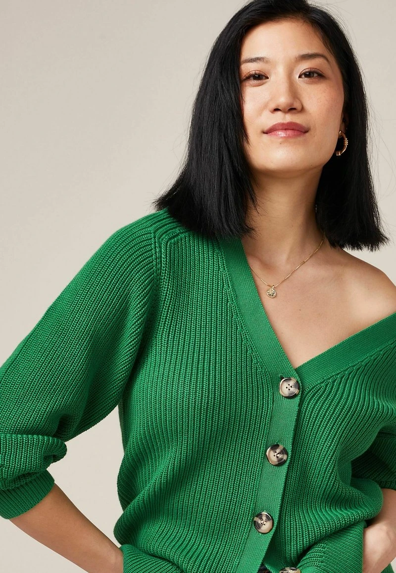 Next Damen Strickjacke - Green 3 Next Damen Strickjacke - Green – Bild 3