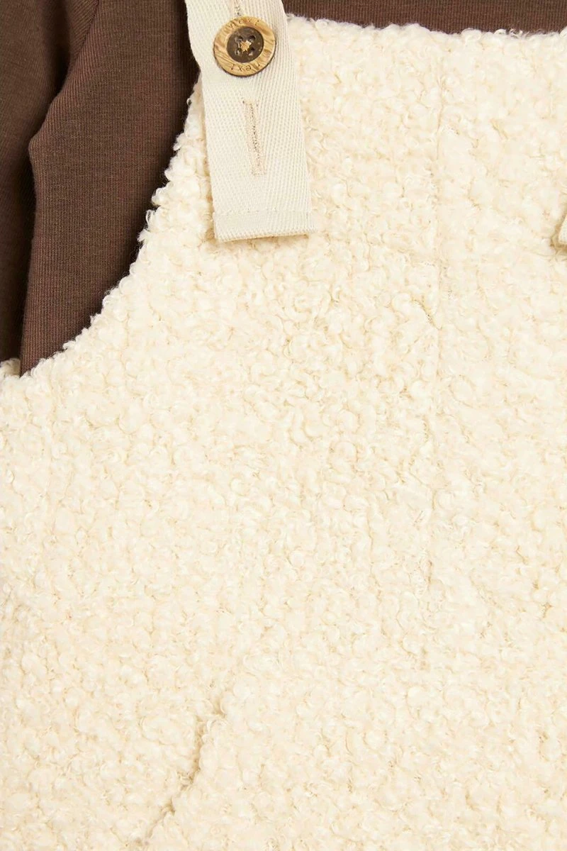 Next Kinder Langarmshirt - Off-white, Brown 4 Next Kinder Langarmshirt - Off-white, Brown – Bild 4