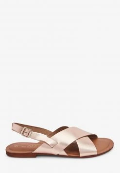 Next Damen FOREVER COMFORT® CROSS FRONT SLINGBACKS - Riemensandalette - Metallic Grey -Next Verkäufe 2022 c62f8d7aec6940e2b7caf2eb28ba376c