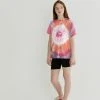 Next Kinder TIE DYE SLOGAN - T-Shirt Print - Pink