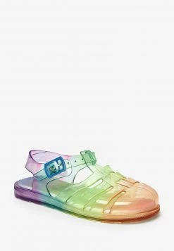 Next Kinder CUSHIONED FOOTBED JELLY - Riemensandalette - Rainbow/red -Next Verkäufe 2022 c64be27ccda14ccdad013766394ee98e