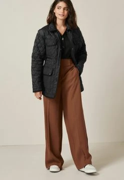 Next Damen 2 IN 1 ZIP OFF SLEEVE - Wintermantel - Black