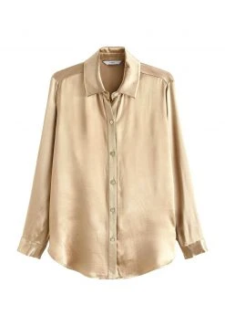 Next Damen Hemdbluse - Champagne Gold