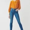 Next Jeans Slim Fit - Dark Blue | Damen