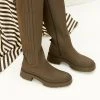 Next Damen CHUNKY - Stiefel - Khaki
