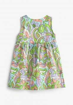 Next TEXTURED - Freizeitkleid - Pink Green Retro Swirl | Kinder -Next Verkäufe 2022 c746fcd95ec7495685d0a18a06606e35