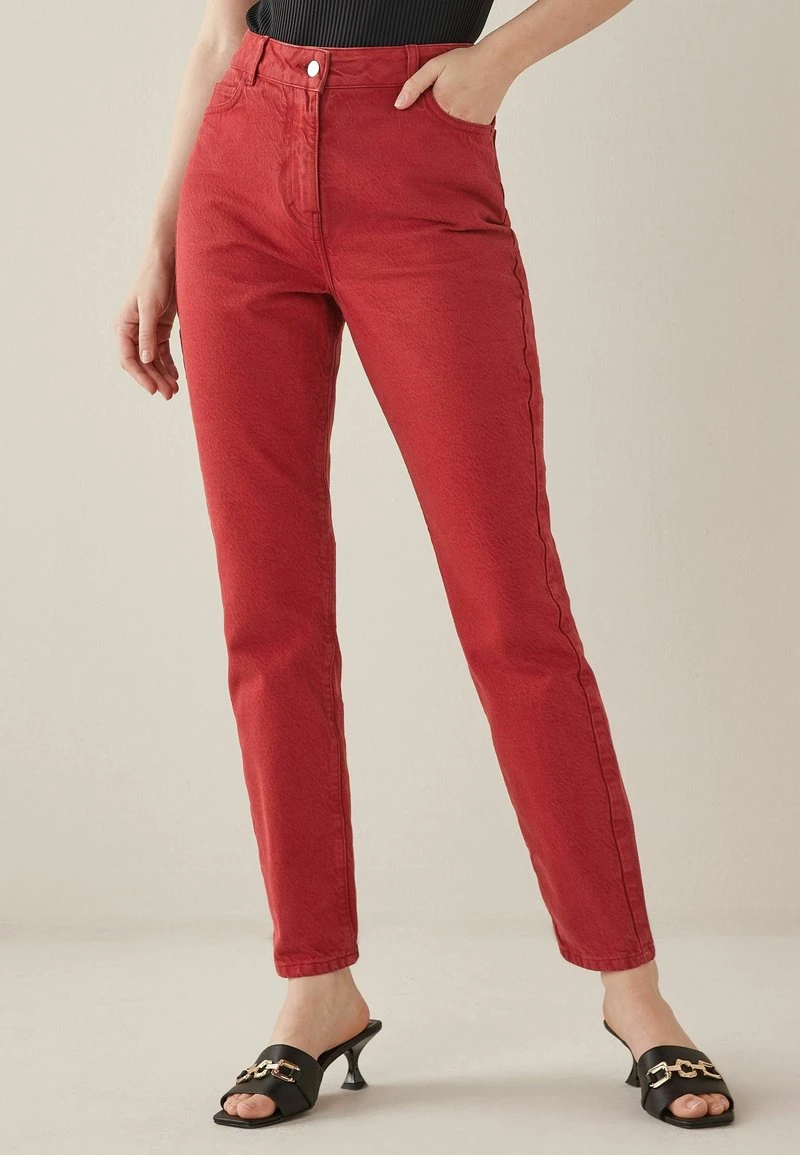 Next Damen Jeans Slim Fit - Red 1 Next Damen Jeans Slim Fit - Red