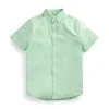 Next Kinder SHORT SLEEVE OXFORD - Hemd - Mint