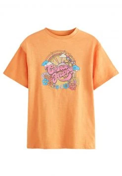 Next T-Shirt Print - Orange Happy Slogan | Kinder -Next Verkäufe 2022 c7cdf9ba5f154cbfbc26cb43b318bbae