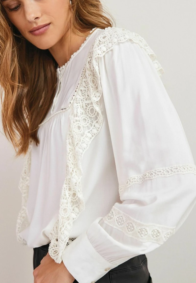 Next Damen Bluse - White 4 Next Damen Bluse - White – Bild 4