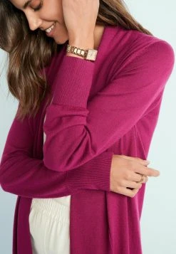 Next Damen LONGLINE - Strickjacke - Purple -Next Verkäufe 2022 c815e63dc99e4fb4927d64b1ba851249