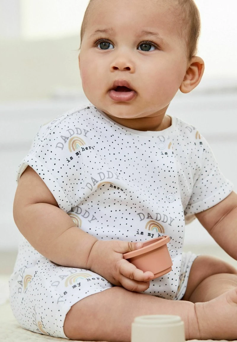 Next Unisex Jumpsuit - Cream Daddy Rainbow 1 Next Unisex Jumpsuit - Cream Daddy Rainbow