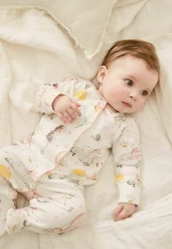 Next Kinder 3 PACK - Strampler - Off White