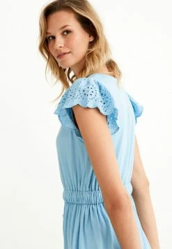 Next Damen BRODERIE TRIM SHORT SLEEVE MINI - Freizeitkleid - Blue 5 Next Damen BRODERIE TRIM SHORT SLEEVE MINI - Freizeitkleid - Blue -Next Verkäufe 2022 c9f179546af4401eb5e7345c48a3e90c