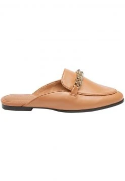 Next Damen Pantolette Flach - Camel