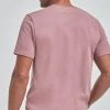 Next Herren TERRACOTTA - T-Shirt Basic - Mottled Pink