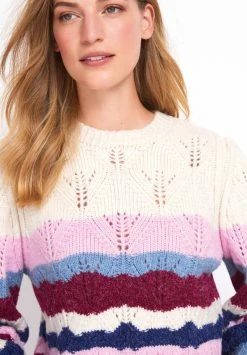 Next Damen POINTELLE STITCH VOLUME SLEEVE - Strickpullover - Multicoloured -Next Verkäufe 2022 ca295e16a7c046a28c5a1f4a875cba50