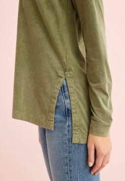 Next Damen WASHED LONG SLEEVE POCKET - Langarmshirt - Khaki -Next Verkäufe 2022 caa0a7f4cc05497d9ab3d06bfd8fa468