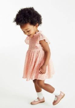 Next Kinder SHORT SLEEVE - Cocktailkleid/festliches Kleid - Pink