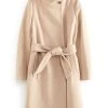Next Damen STUDDED SLEEVE FUNNEL - Trenchcoat - Neutral