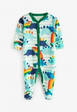 Next Kinder 2 PACK - Strampler - Blue Dino -Next Verkäufe 2022 cbed935e6e4f45299097c39ee76fe420