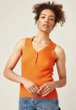 Next Damen Top - Orange