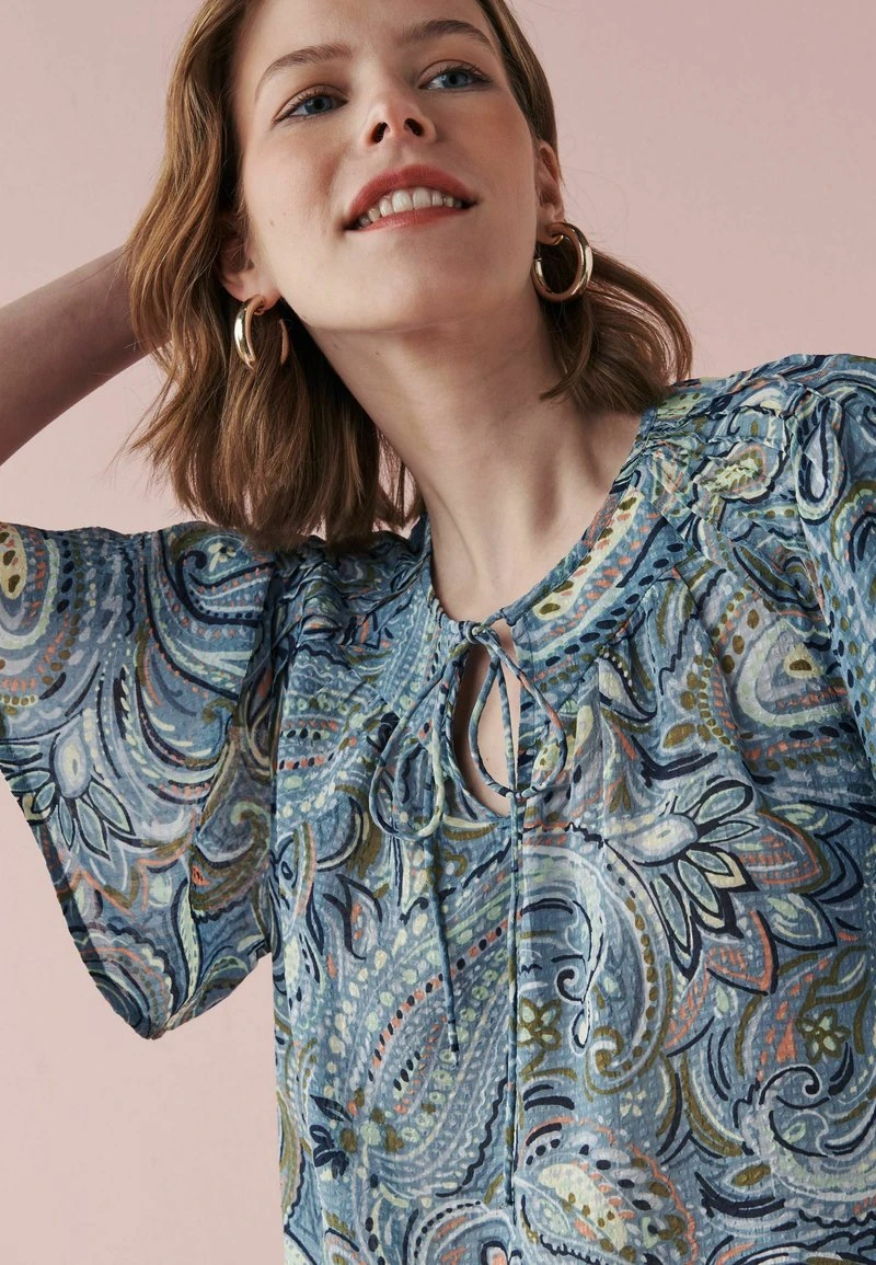 Next Damen FLUTTER - Bluse - Blue Paisley 3 Next Damen FLUTTER - Bluse - Blue Paisley – Bild 3