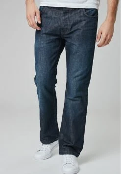 Next Herren Jeans Bootcut - Blue