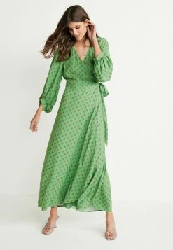 Next Damen Maxikleid - Green Print