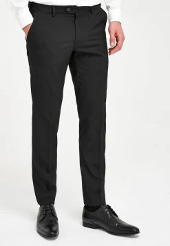 Next Herren WITH MOTION FLEX WAISTBAND - Stoffhose - Mottled Anthracite