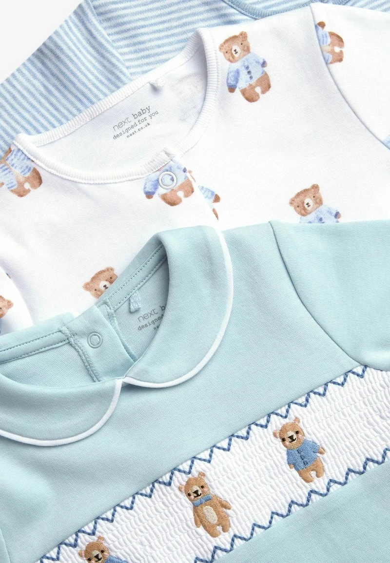 Next Kinder 3 PACK - Strampler - Blue 7 Next Kinder 3 PACK - Strampler - Blue – Bild 7