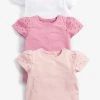 Next Kinder 3 PACK - T-Shirt Print - Pink