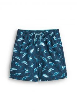 Next Kinder Badeshorts - Navy Blue Shark