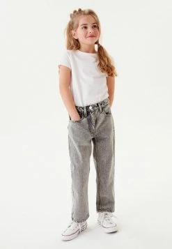 Next Kinder Jeans Straight Leg - Grey Denim