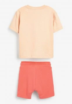 Next Kinder TONAL OVERSIZED SET - Shorts - Peach Pink -Next Verkäufe 2022 cd62b74db37640c2910c37e6bae9009a